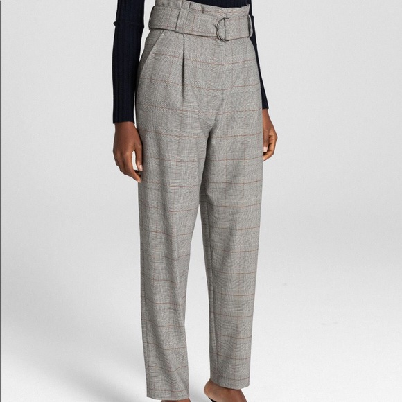 ALC A.L.C. Diego trouser paper bag belted pants - Picture 2 of 7